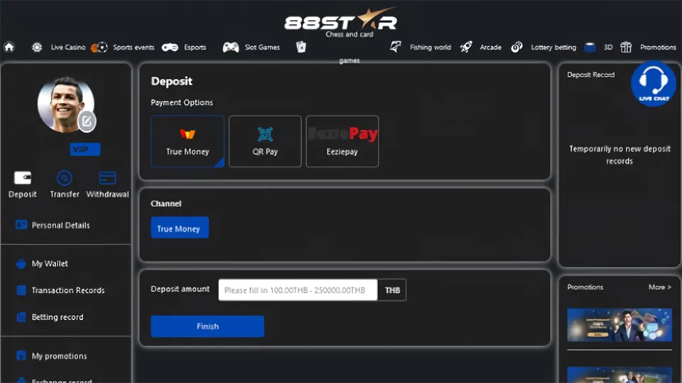 88star dashboard