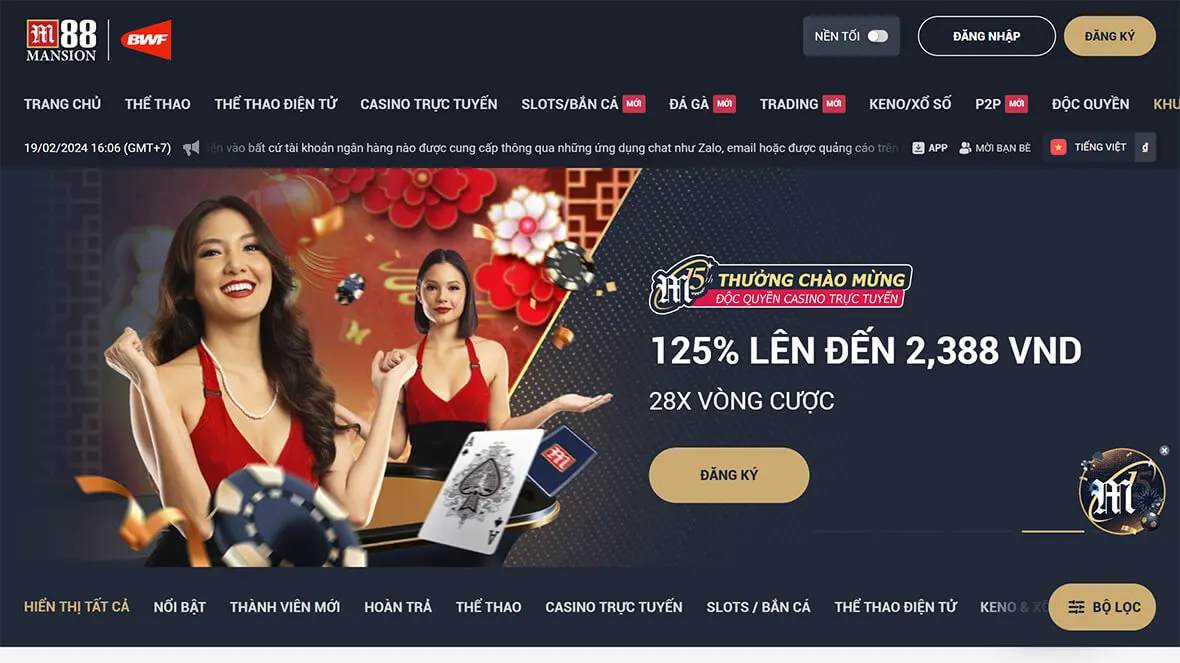 nhà cái châu âu m88