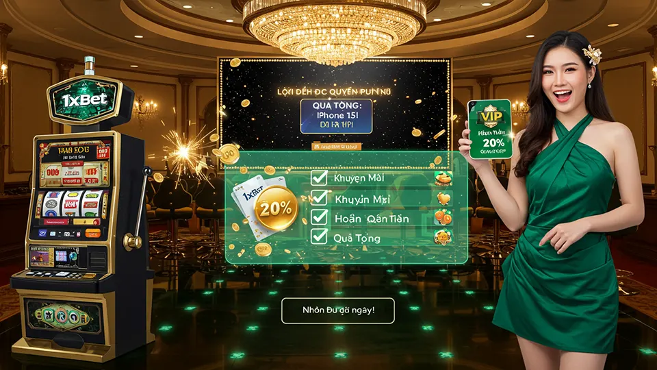 ưu đãi VIP 1xbet